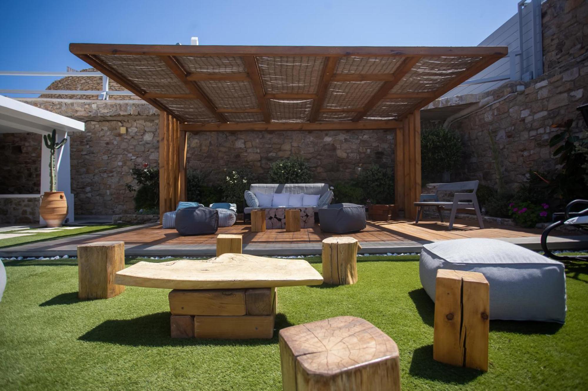 Villa Panamera Mykonos, Private Heaven, Supreme View! Fanari  المظهر الخارجي الصورة