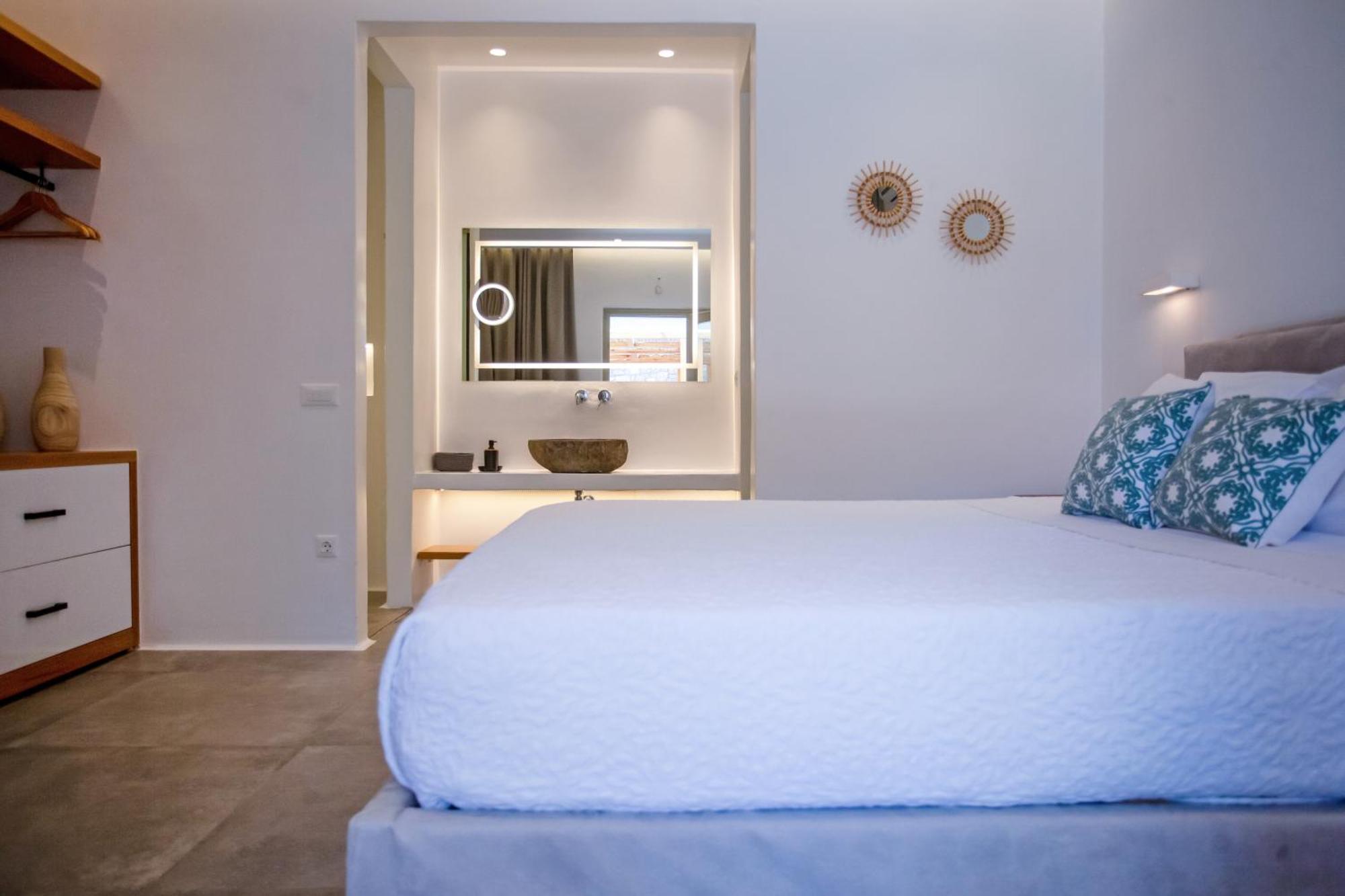 Villa Panamera Mykonos, Private Heaven, Supreme View! Fanari  المظهر الخارجي الصورة