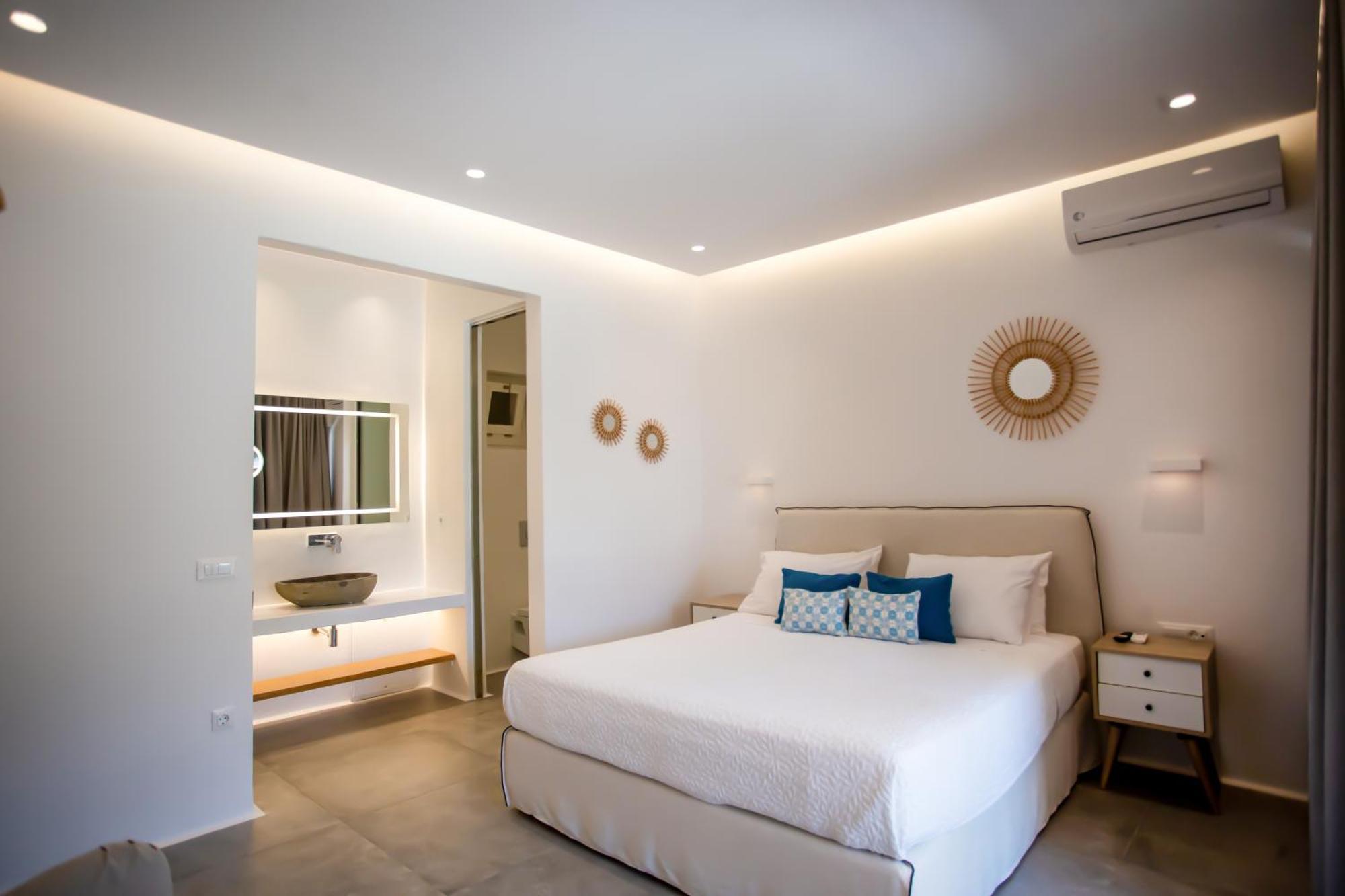 Villa Panamera Mykonos, Private Heaven, Supreme View! Fanari  المظهر الخارجي الصورة